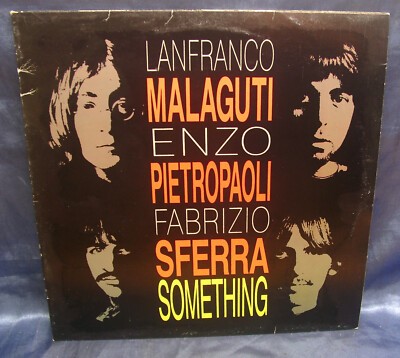 L.Maqlaguti+E.Pietropopaoli+F.Sferra - Something LP Vinyl Schallplatte