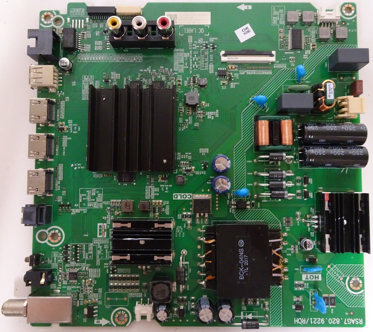 Hisense 50R6E3 Main Board (264148, RSAG7.820.9221/ROH) 270306