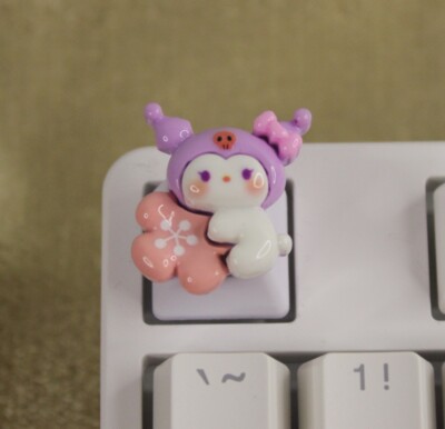 Sanrio Kuromi Keycap Hello Kitty Keycap R4 - 1pc