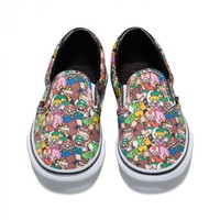 Vans Nintendo Super Mario Bros Classic Slip-on Infant & Junior Canvas Vans Nintendo Super Mario Bros Classic Slip-on Infant & Junior Canvas