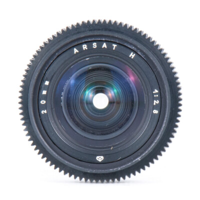 Arsat H 20mm F2.8 Very RARE Cine Mod Ultra Wide Angle Lens For
