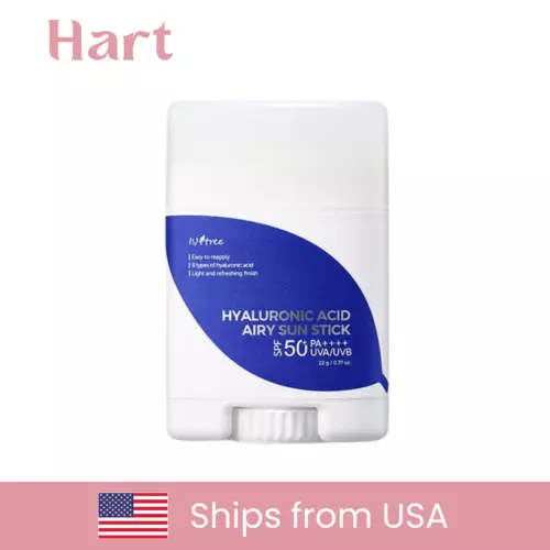 [US SELLER] ISNTREE Hyaluronic Acid Airy Sun Stick (+Free Samples)