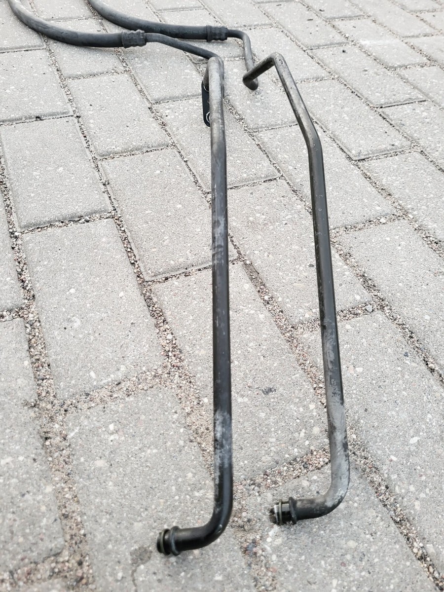 BMW E46 Oil cooling pipe outlet/inlet 17222249783 17227788599 | eBay 