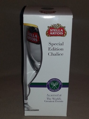 Stella Artois Special Edition Kelch 33cl Glasbox Championships Wimbledon. - Bild 5 von 9