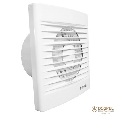 Wandventilator mit Dämpfer und Zugschalter STYL 120 WP-P, 007-0004P, Dospel