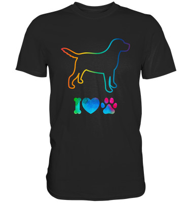I love Dogs  - Premium Shirt