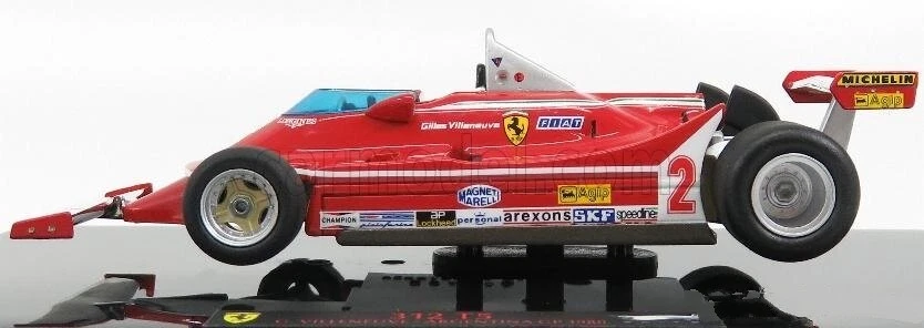 Mattel Elite T6273 Ferrari 312 T5 Argentina GP 1980 Gilles Villeneuve 1/43 - Immagine 2 di 3