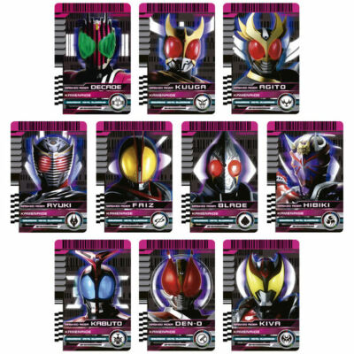NEW Bandai Kamen Rider Decade CSM Rider Card Set -DECADE
