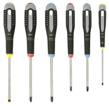 6pc BAHCO ERGO Mixed Screwdriver Set. Williams #BAHBE-9886