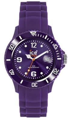 Ice-Watch ICE 000370 winter grape Forever Unisex Medium Uhr NEU Silikon Lila K10