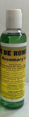 1X ROSEMARY OIL Aceite De ROMERO *CENTRAL BOTANICA DEL NAYAR* 4oz/120mL