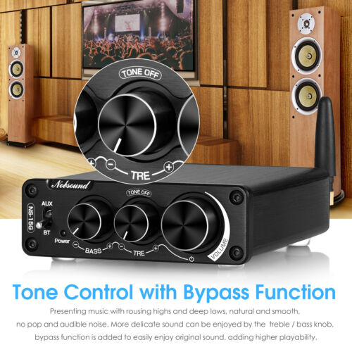 Nobsound Mini 200W Bluetooth Amplifier Hi-Fi Home Stereo Audio Digital Power Amp - Picture 8 of 10