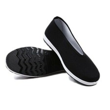 Mens Kung Fu Tai Chi Cloth Shoes Shaolin Martial Sneakers Casual Old Beijing