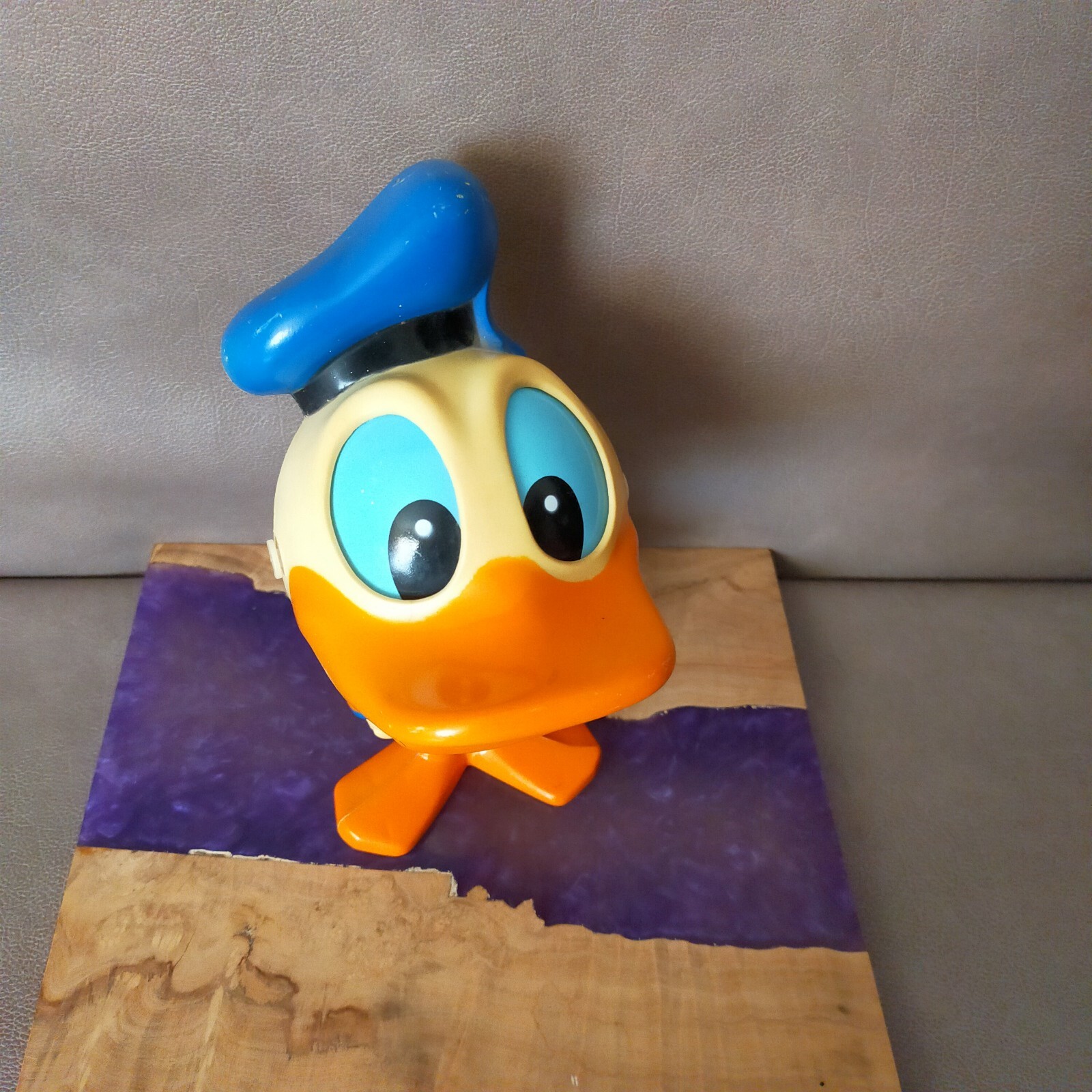 Vintage Donald Duck Disney Pull String Toy RARE Talking Character