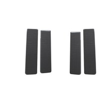 For Dodge RAM 1500 2009-2012 4pcs Carbon Fiber Interior Door Panel Cover Trim.
