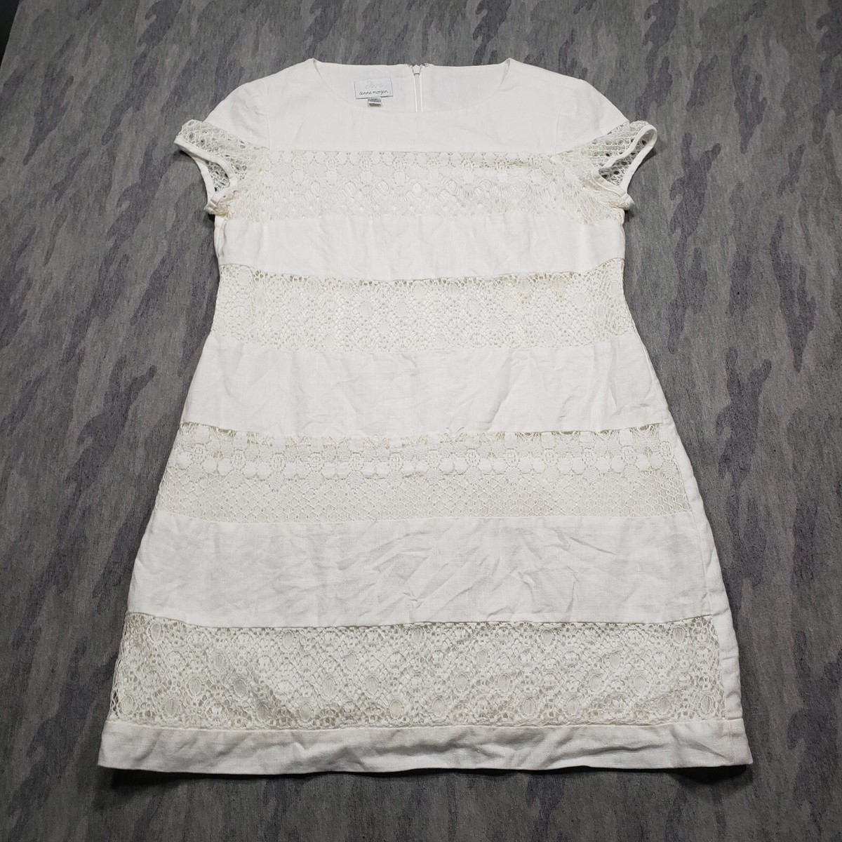 chinese dress ladies Donna Morgan Petite Sleeveless V-Neck Front Pocket Linen Fit and Flare Midi  Dress at Amazon Women's Clothing store