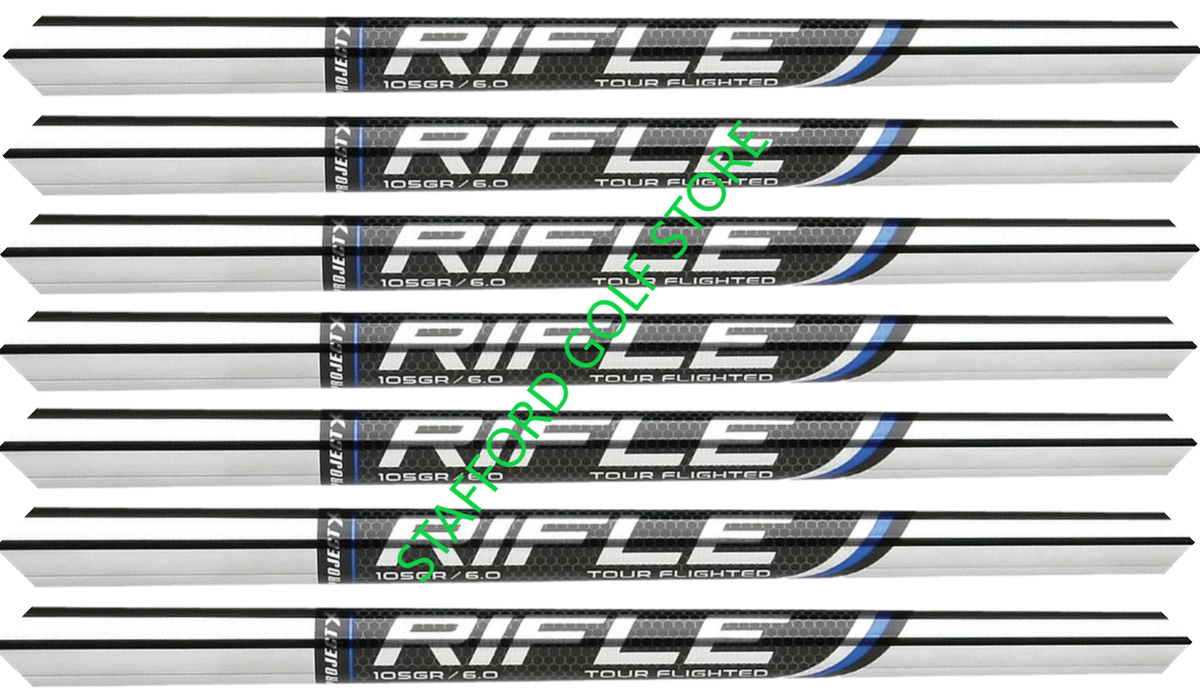 Project X Rifle Tour Flighted Steel Iron Shafts-.370