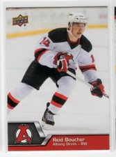 Reid Boucher 14-15 Upper Deck AHL Hockey Base SP #105 Albany Devils