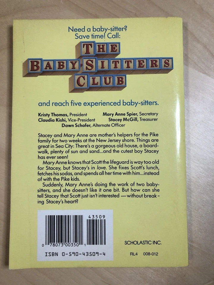 The Babysitters Club "Boy Crazy Stacey" By Ann M Martin - Imagem 2 de 4