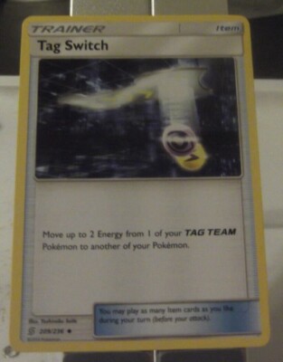 108PK209 - Tag Switch - 209 /236 - Unified Minds - Trainer - NM | eBay