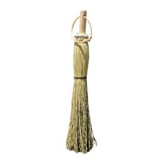 Authentic Hand Made All Broomcorn Broom 17.5-Inch/Hand