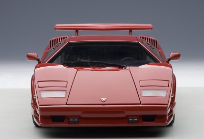 LAMBORGHINI COUNTACH 25TH ANNIVERSARY RED 1:18 by AUTOart 74534