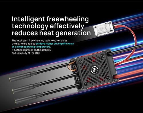 Hobbywing QUICRUN-WP-10BL60 Waterproof 60A Sensorless Brushless ESC For 1/10 Car - Picture 8 of 26