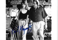 Paul Mazursky autograph signed 13x18 cm picture B/W