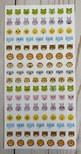 Stickers Animal Emojis Feelings Play Therapy Behavioral Chart Matte Finish Paper