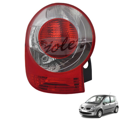 Rückleuchte Rücklicht weiß rot mit Fassung hinten links für Renault Modus 04-08