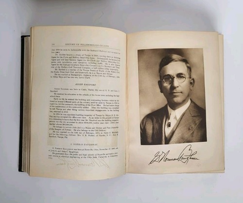 1928 Geschichte von HILLSBOROUGH COUNTY FLORIDA von ERNEST L. ROBINSON, TAMPA - Bild 10 von 17
