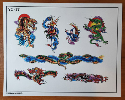 Vintage Spaulding & Rogers Pinky Yun Traditional Japanese Tattoo