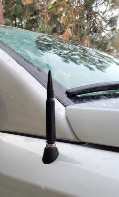 4.25 inch Black Antenna Mast Power AM/FM for DODGE CALIBER 2007-2012 Brand New