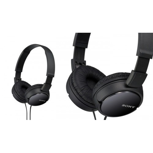 Sony MDRZX110/BLK ZX Serie Stereo-Kopfhörer (schwarz) - Bild 1 von 4