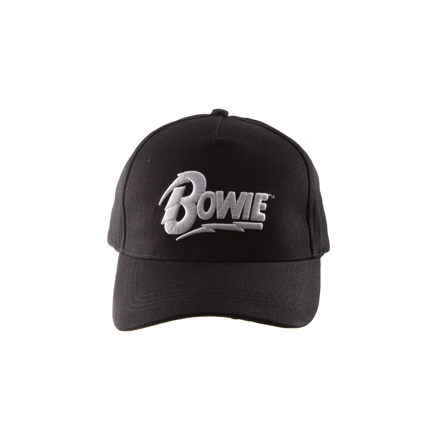 Abbigliamento David Bowie: High Build Logo - Black (Baseball Cap / Cappellino Un
