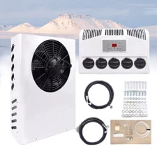 12V 11000BTU Air Conditioner Mini Split A/C For Semi Trucks Bus RV Caravan Vans