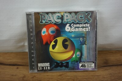 Pac Pack: 6 Complete Games (Windows CD-Rom, 1998) Very Good Vintage ...