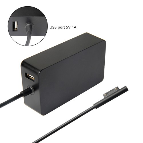 36W Charger AC Adapter for Microsoft Surface Pro 3 4 1625 Power Supply USB Port - Picture 18 of 18