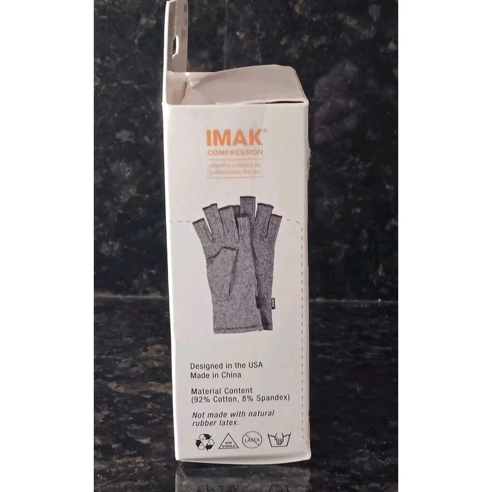 Nuevos guantes de compresión para artritis IMAK un par A20172 talla grande  Foto 4 de 4