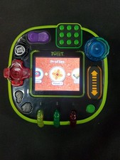 Leap Frog RockIt Twist Rotatable Handheld Learning Game system GREEN - WORKS