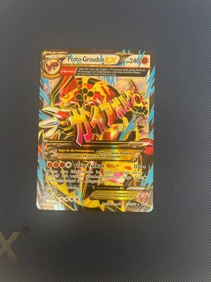 DEUTSCH Protoschock Proto Groudon EX Pokemon Primal Clash #151/160 Near Mint
