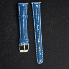 Invicta Blue Genuine Leather Ladies Women's watch band