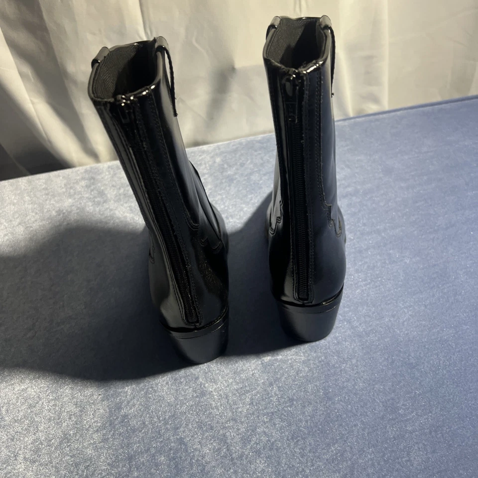 Bota DV By Dolce Vita Imana Cuero Marrón Punta Media Pantorrilla Talla 7.5 Foto 4 de 4