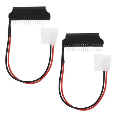 2Pcs IDE 44pin to 40pin Desktop Converter Card 2.5inch to Desktop 3.5inch IDE...