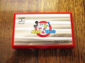 NINTENDO Mickey & Donald Game & Watch (DM-53) in Excellent Condition