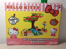 *FREE SHIP* PUMPKIN PATCH HELLO KITTY Fall Sanrio Building Block Set "LE-G0"