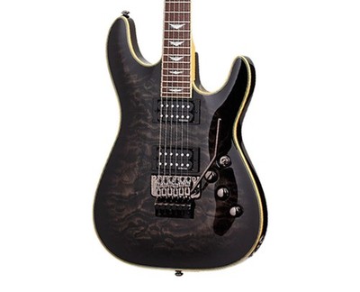 Schecter Omen Extreme FR Electric Guitar - See-Thru Black - Open Box