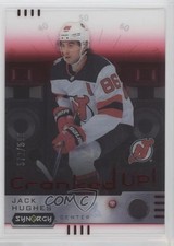 2023-24 Upper Deck Synergy Cranked Up Red /599 Jack Hughes #CR-JH 1g4p