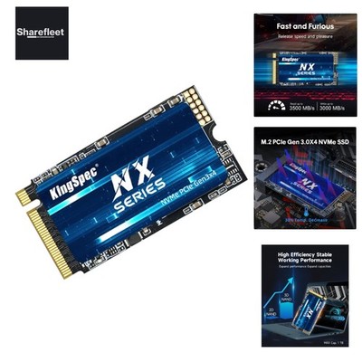2242 512GB SSD 2242 M.2 NVMe SSD, M2 SSD PCie 3.0 Gen3x4 - Up to 3500 MB/s Re...