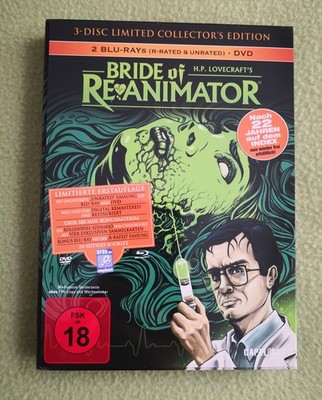  Bride of Re-Animator  (Brian Yuzna, 3-Disc Limited Collectors Edition, FSK18)